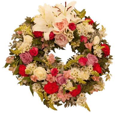 Lily Rose Wreath